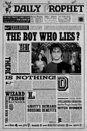 Poster for the TV series "Harry Potter" #1450250