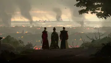 Backdrop for the TV series "BLUE EYE SAMURAI" #1373088