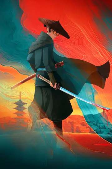 Poster for the TV series "BLUE EYE SAMURAI" #1373140