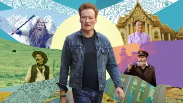 Backdrop for the TV series "Conan O