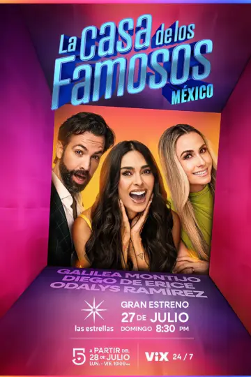 Poster for the TV series "La Casa de los Famosos México" #1227575