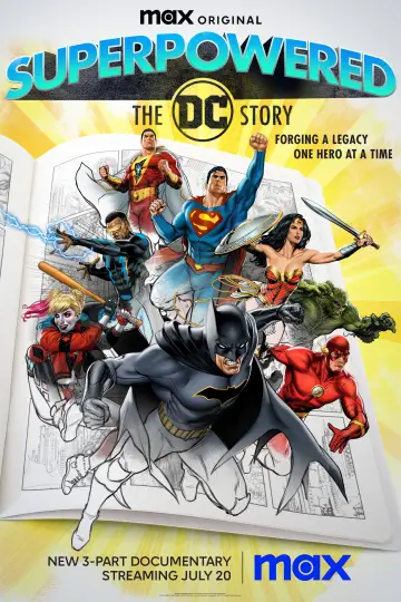 Poster for the TV series "Superpowered: The DC Story" #1662713