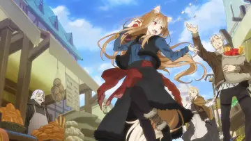 Backdrop for the TV series "Spice and Wolf: MERCHANT MEETS THE WISE WOLF" #1393437