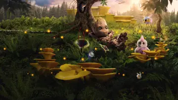 Backdrop for the TV series "I Am Groot" #1397119