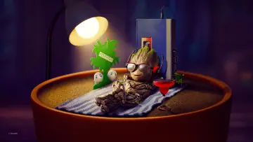 Backdrop for the TV series "I Am Groot" #1397122