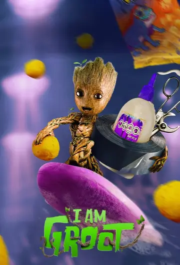 Poster for the TV series "I Am Groot" #1397197