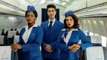 Backdrop for the TV series "Oxygen Masks Will Not Drop Down Automatically" #1498679