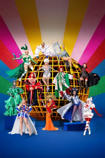 Poster for the TV series "RuPaul