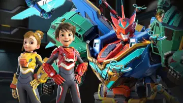 Backdrop for the TV series "Quantum Heroes Dinoster" #1549580