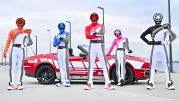 Backdrop for the TV series "Bakuage Sentai Boonboomger" #1387153