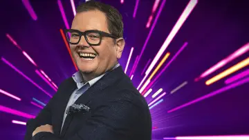 Backdrop for the TV series "Alan Carr