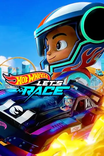 Poster for the TV series "Hot Wheels Let