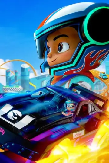 Poster for the TV series "Hot Wheels Let