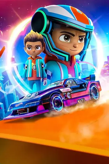 Poster for the TV series "Hot Wheels Let