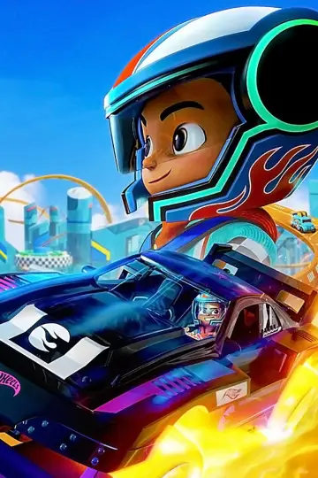 Poster for the TV series "Hot Wheels Let