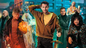 Backdrop for the TV series "The Magic District" #1503765