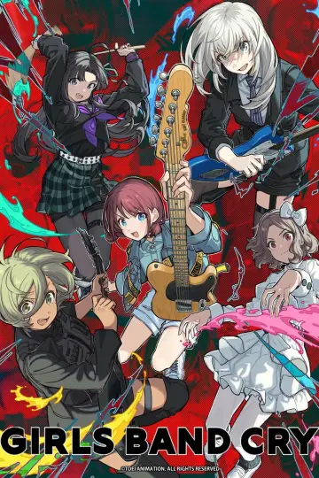 Poster for the TV series "Girls Band Cry" #1404101