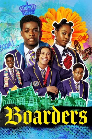 Poster for the TV series "Boarders" #1486407