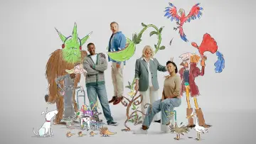 Backdrop for the TV series "Quentin Blake