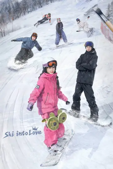 Poster for the TV series "Ski into Love" #1494413
