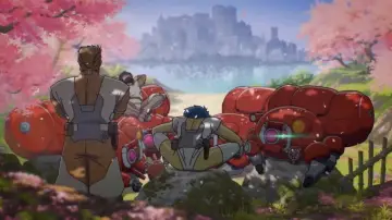 Backdrop for the TV series "THE GHOST IN THE SHELL" #1222564