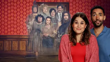 Backdrop for the TV series "Ghosts" #1487099