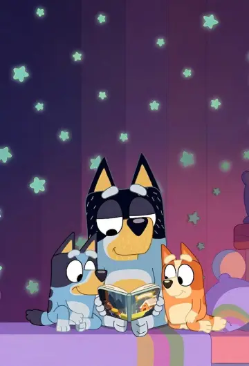 Poster for the TV series "Bluey Book Reads" #1600731