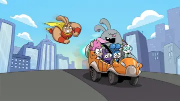 Backdrop for the TV series "Super Duper Bunny League" #1601988