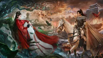 Backdrop for the TV series "Love Beyond the Grave" #1389946