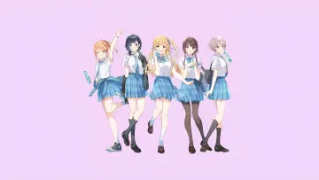 Backdrop for the TV series "Chitose Is in the Ramune Bottle" #1481161