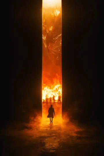 Poster for the TV series "Secret Level" #1338361