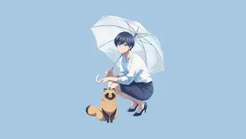 Backdrop к сериалу "With You and the Rain" #1432783
