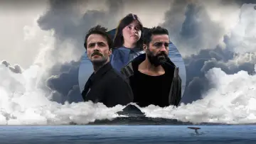 Blue poster