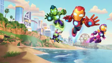 Backdrop for the TV series "Iron Man and His Awesome Friends" #1422936
