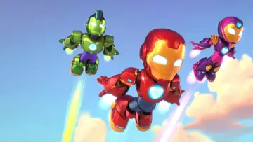 Backdrop for the TV series "Iron Man and His Awesome Friends" #1422937