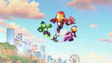 Backdrop for the TV series "Iron Man and His Awesome Friends" #1422941