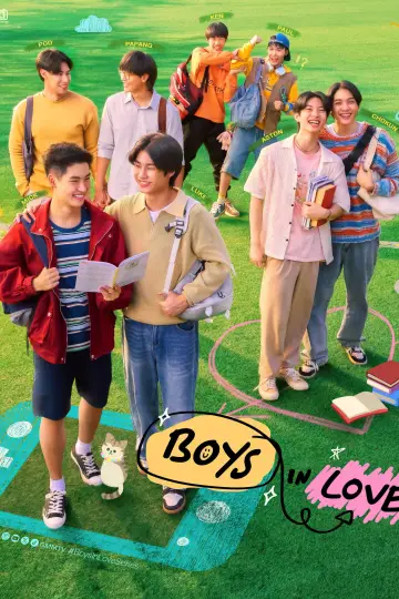 Poster for the TV series "Boys In Love" #1501020