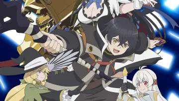 Backdrop for the TV series "My Gift Lvl 9999 Unlimited Gacha: Backstabbed in a Backwater Dungeon, I