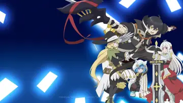 Backdrop for the TV series "My Gift Lvl 9999 Unlimited Gacha: Backstabbed in a Backwater Dungeon, I