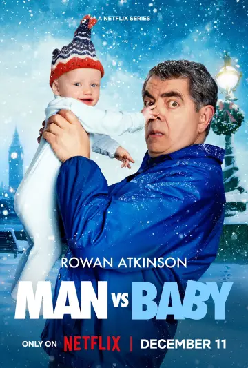Poster for the TV series "Man vs Baby" #1446112