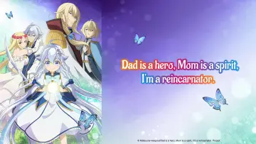 Backdrop for the TV series "Dad Is a Hero, Mom Is a Spirit, I