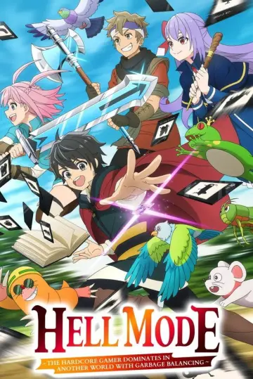 Poster for the TV series "HELL MODE: The Hardcore Gamer Dominates in Another World with Garbage Balancing" #1222055