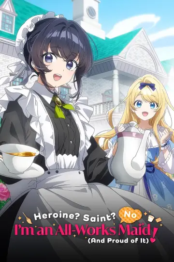 Poster for the TV series "Heroine? Saint? No, I