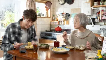 Backdrop for the TV series "Happiness Comes from Eating, Sleeping and Waiting" #1480162
