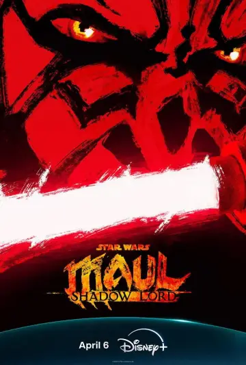 Poster for the TV series "Star Wars: Maul - Shadow Lord" #1357184
