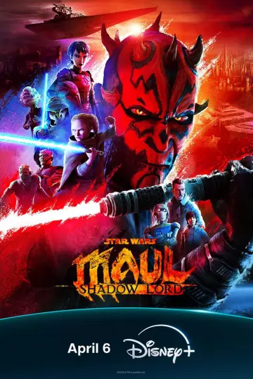 Poster for the TV series "Star Wars: Maul - Shadow Lord" #1357187