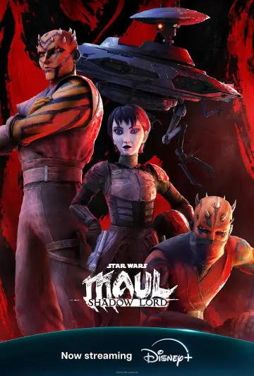 Poster for the TV series "Star Wars: Maul - Shadow Lord" #1357205