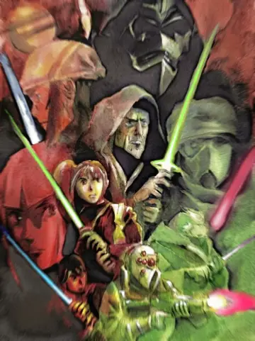 Poster for the TV series "Star Wars: Visions Presents - The Ninth Jedi" #1304744