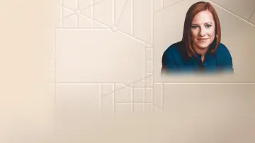 Backdrop for the TV series "The Briefing with Jen Psaki" #1445110