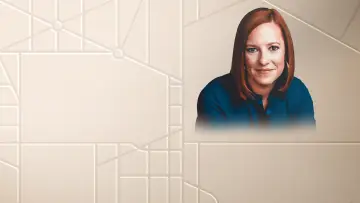 Backdrop for the TV series "The Briefing with Jen Psaki" #1445111